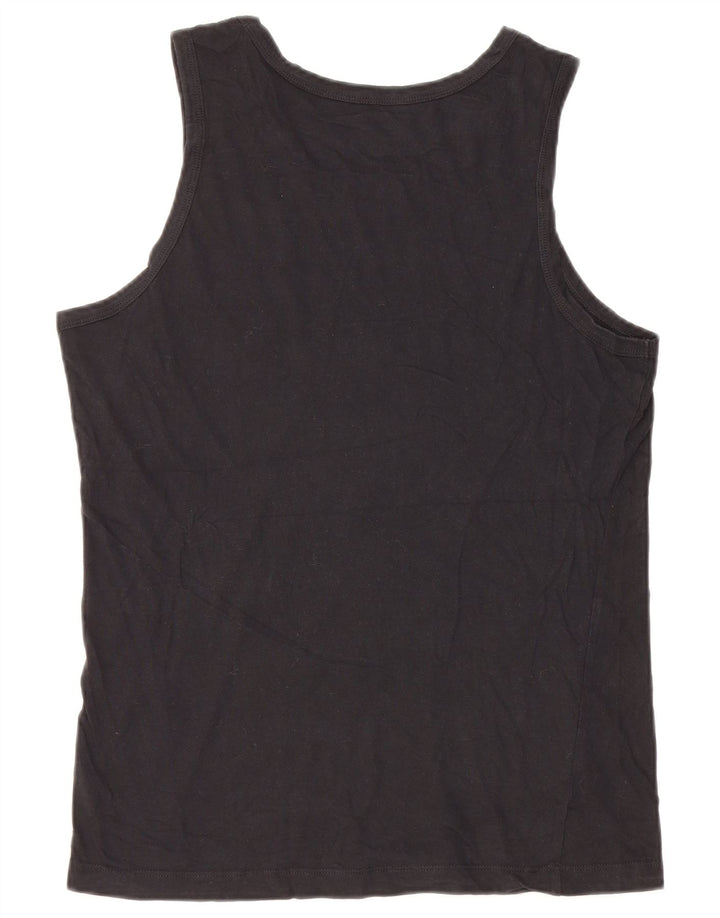 Nike Hommes Débardeur Petit Noir Coton
