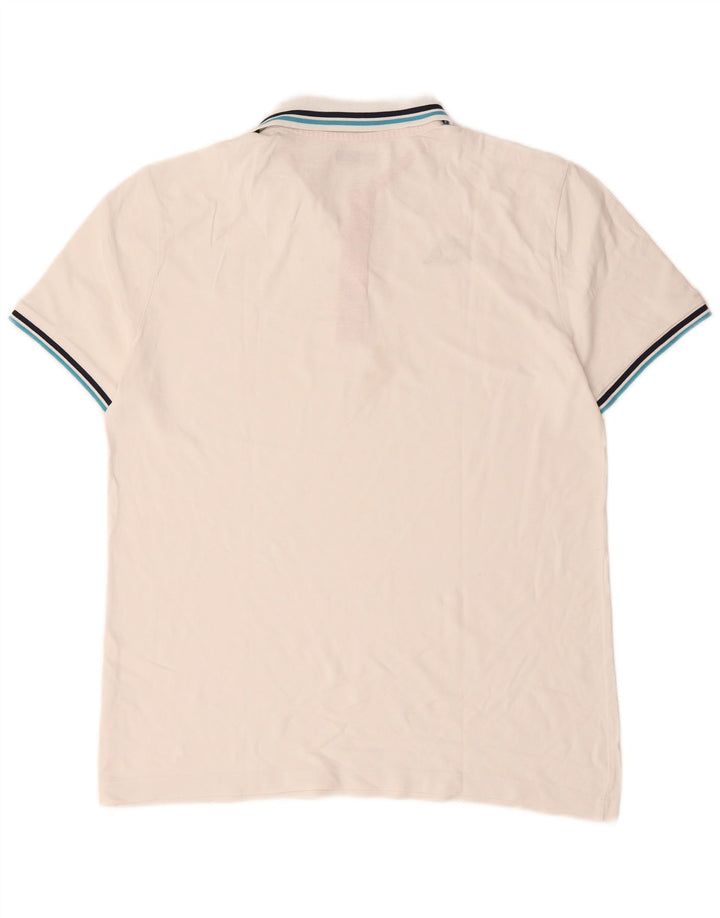 Kappa Polo Homme Grand Blanc Coton