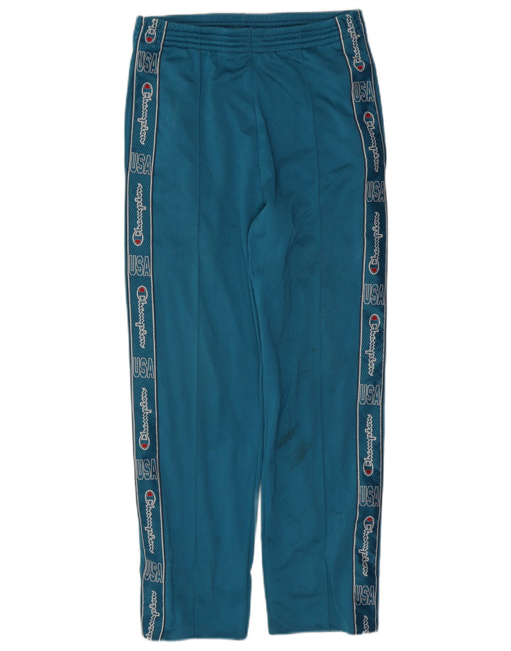 CHAMPION Pantalon de Survêtement Graphique Homme Petit Bleu