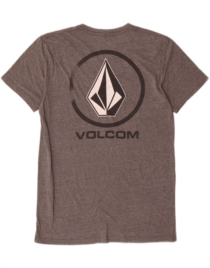 Volcom T-Shirt Graphique Homme Petit Gris Coton