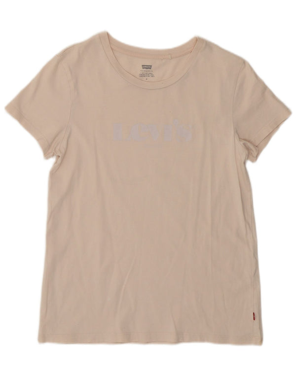 Levi's T-Shirt Femme UK 12 Rose Moyen