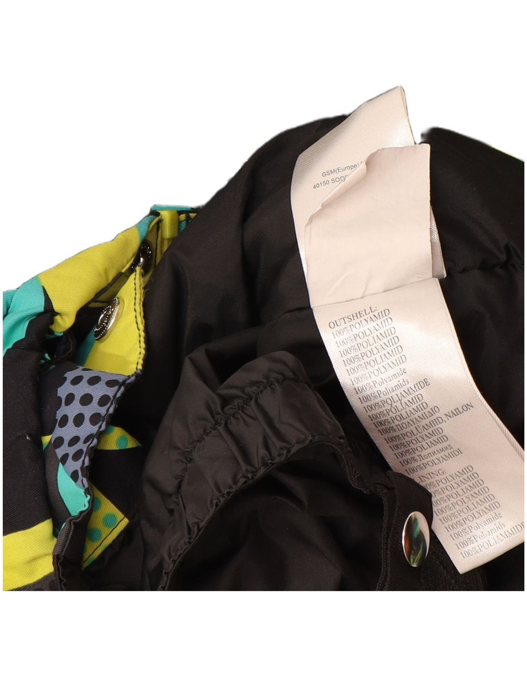 BILLABONG Veste Coupe-Vent Homme UK 38 Moyen Multicolore Géométrique