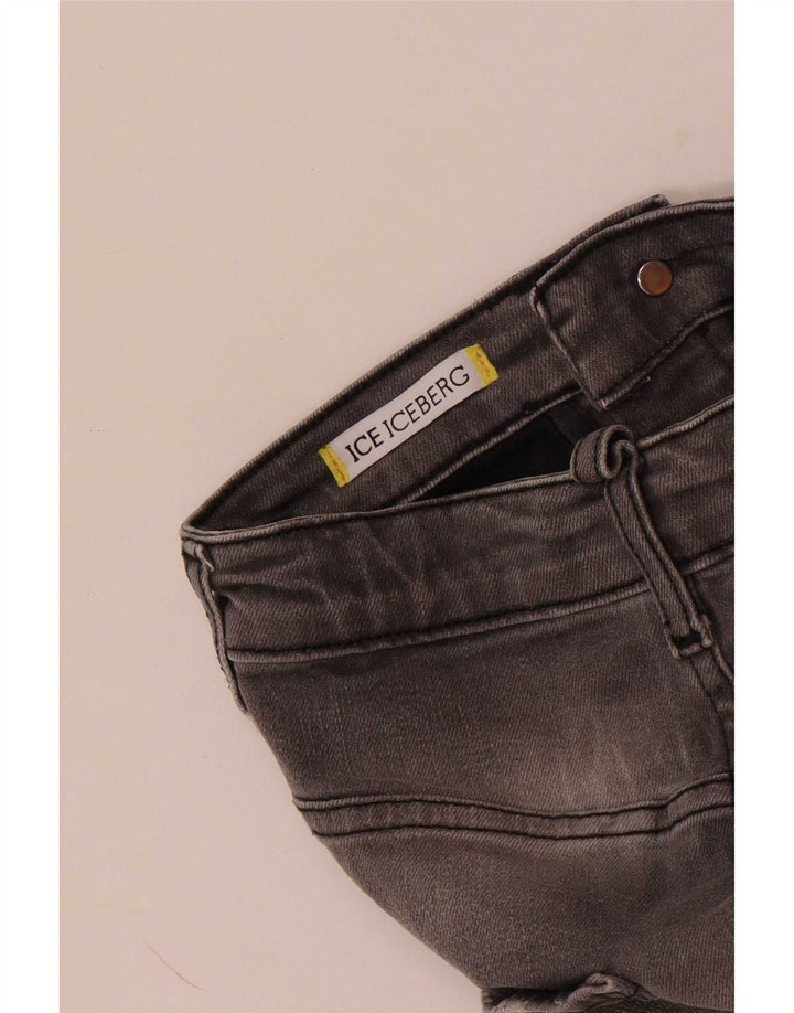 Iceberg Jean slim effet vieilli pour garçon 6-7 ans W22 L20 Gris