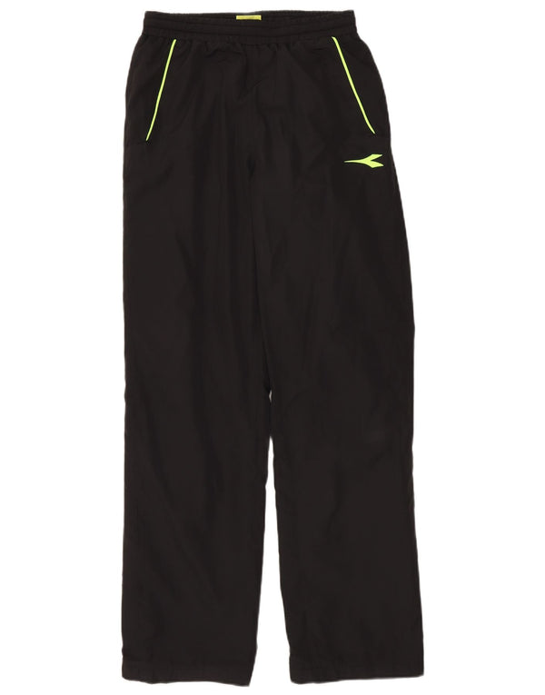 Diadora Pantalon De Survêtement XS Noir Polyester Homme