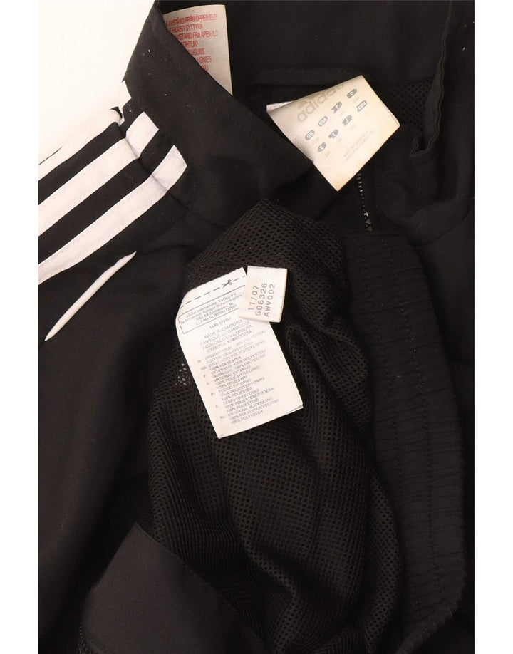 Veste de survêtement Adidas Garçon 13-14 ans Noir Polyester