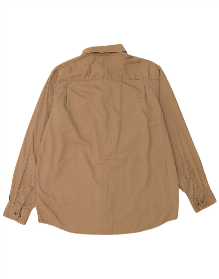 Wrangler Chemise Homme Large Coton Beige
