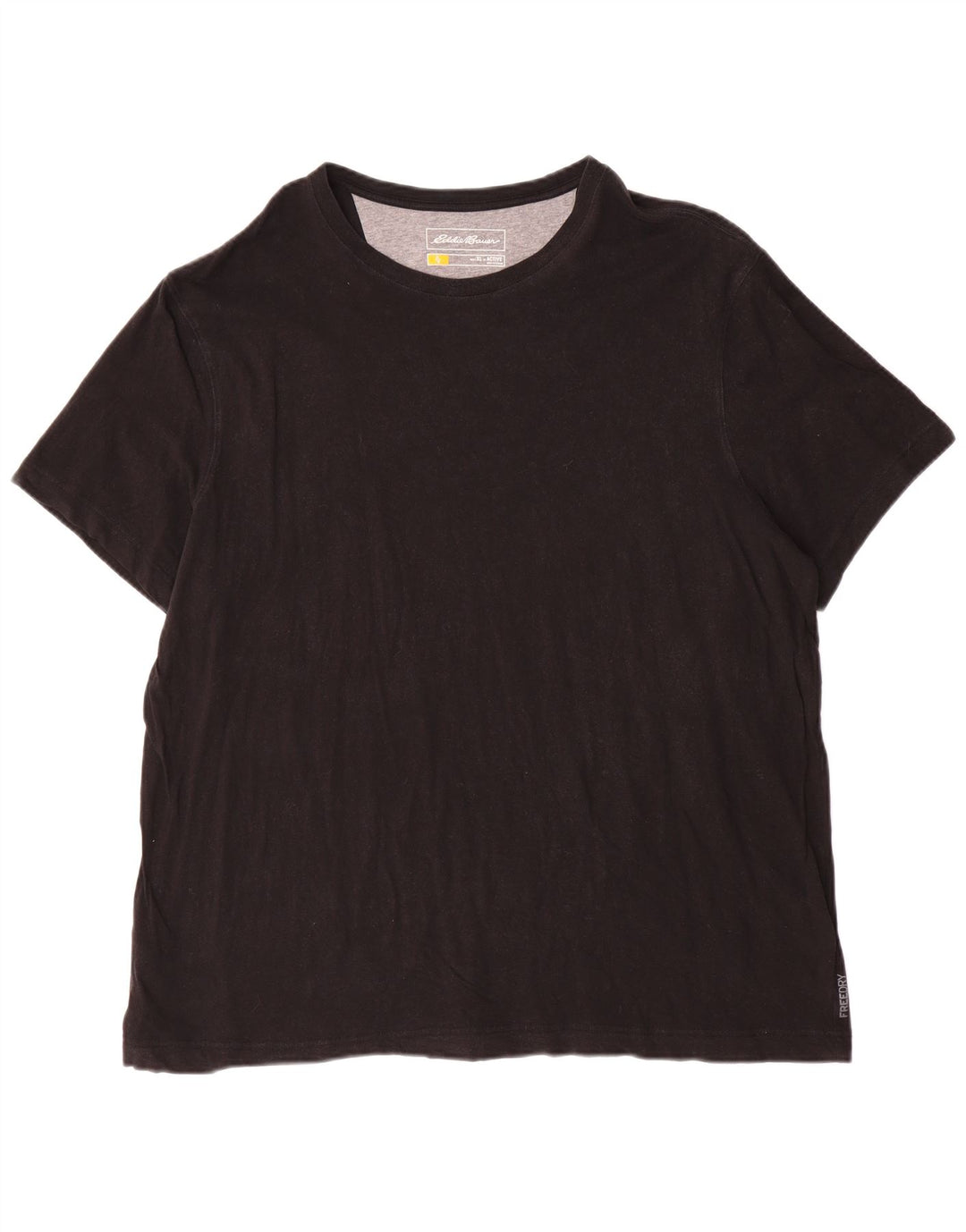 Eddie Bauer T-shirt actif pour homme XL en coton noir