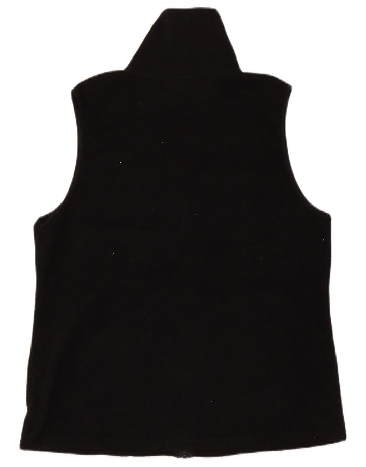 CHAPS Womens Fleece Gilet UK 18 XL Black Polyester