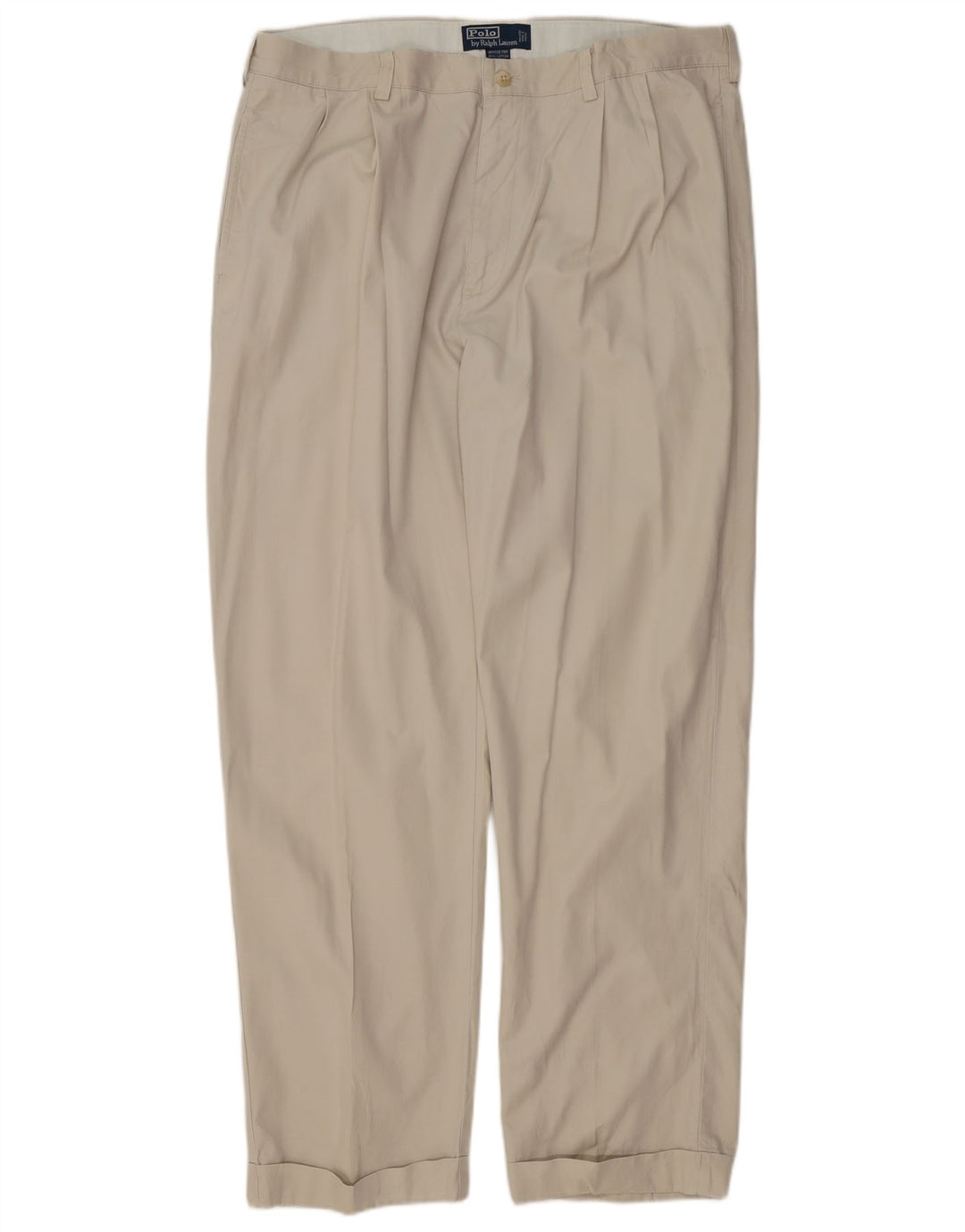 POLO RALPH LAUREN Pantalon Chino Pegged Homme W38 L32 Coton Beige