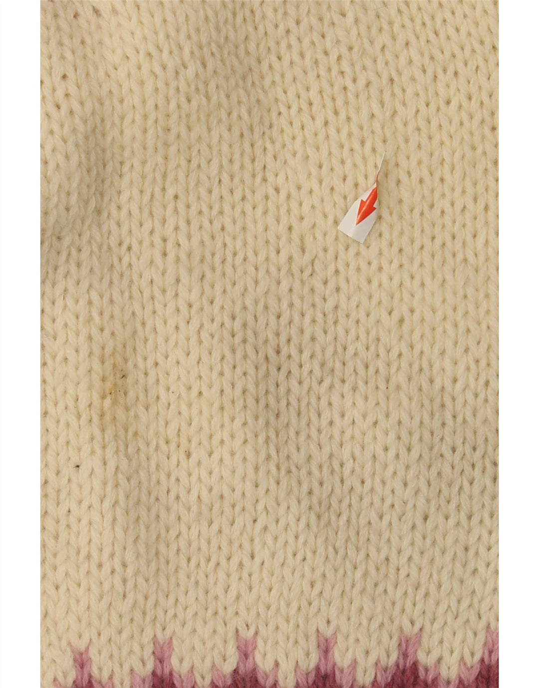 Eddie Bauer Pull à col roulé pour femme UK 10 Petit Blanc cassé