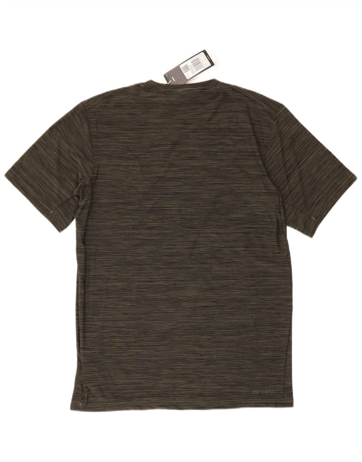Adidas T-Shirt Homme Haut Petit Kaki Moucheté Polyester