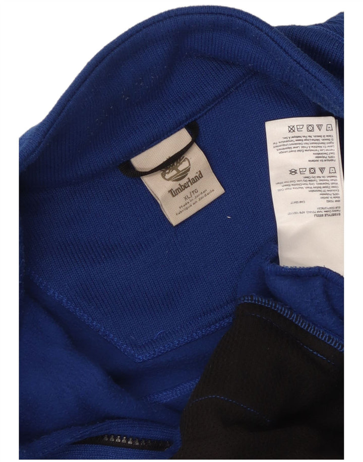 Timberland Veste de survêtement pour homme XL Bleu Polyester