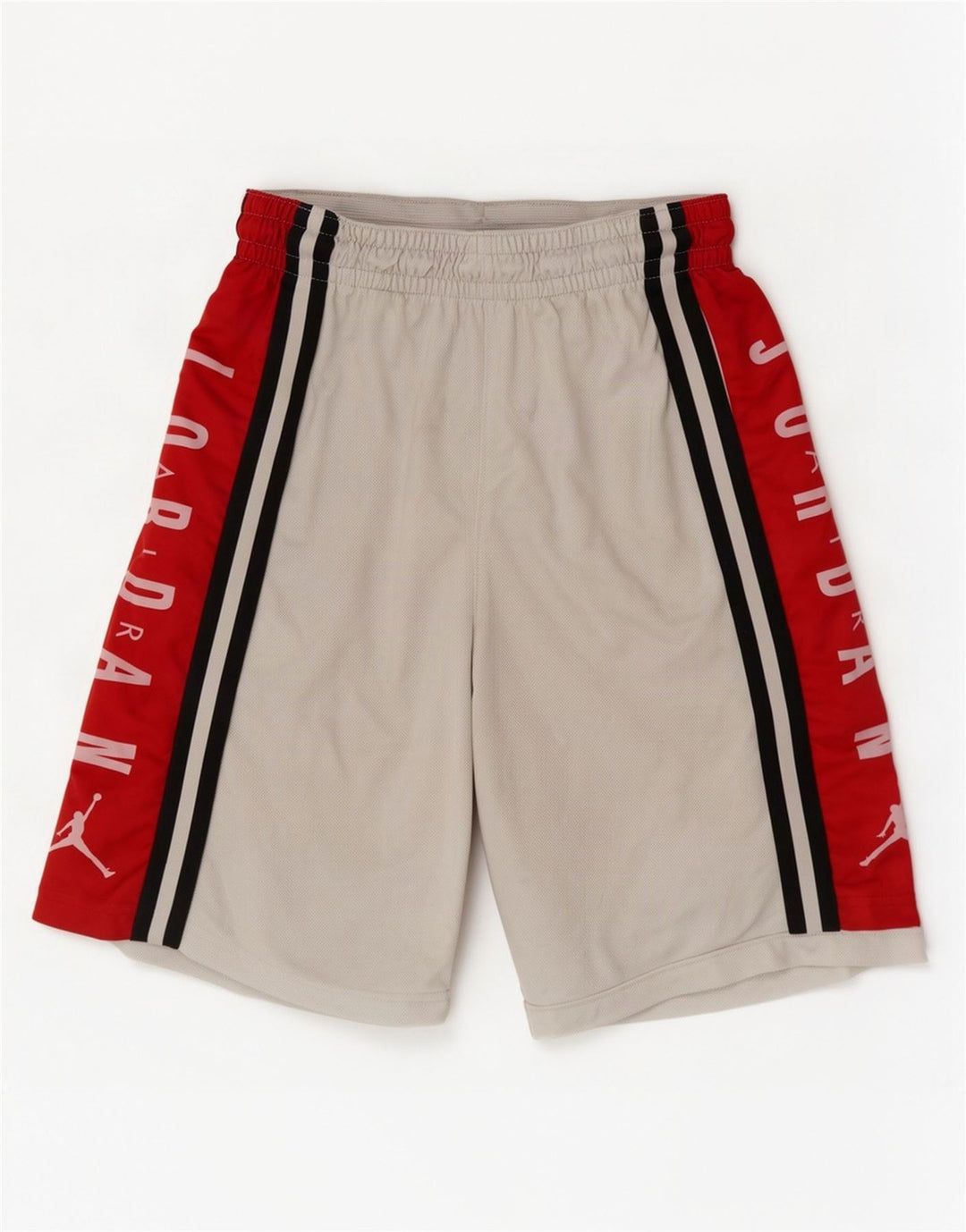 Jordan Short de sport graphique pour homme Blanc moyen Polyester color block