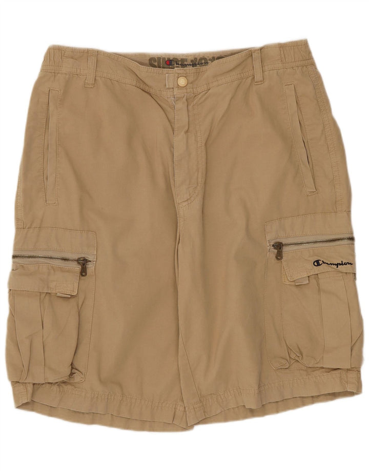Champion Short Cargo Homme Moyen W30 Beige Coton