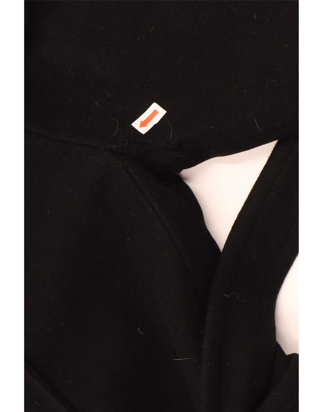 Lineaemme Manteau croisé pour femme UK 8 Petite laine noire