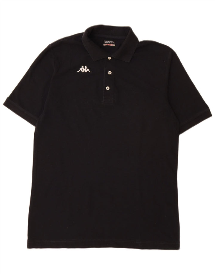Kappa Polo Homme Grand Noir Coton