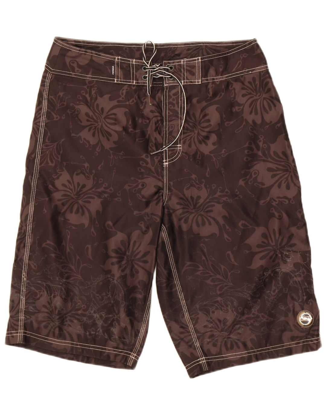 O'Neill Short de Bain Homme Marron Moyen Floral Polyester