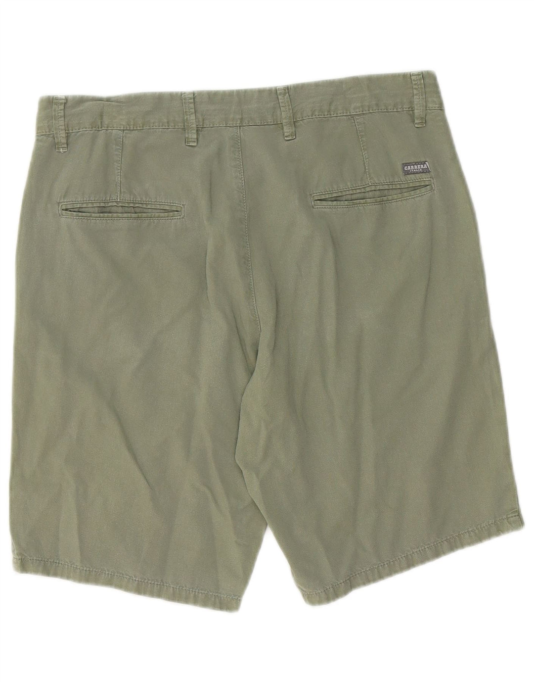 Carrera Short Chino Homme IT 48 Medium W33 Kaki Coton