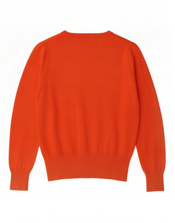 Marks & Spencer Cardigan pour femme en viscose orange moyen UK 44