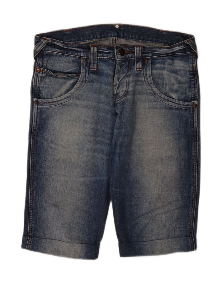 WRANGLER Mens Sharkey Denim Shorts W30 Medium  Blue Cotton Vintage Wrangler and Second-Hand Wrangler from Messina Hembry 