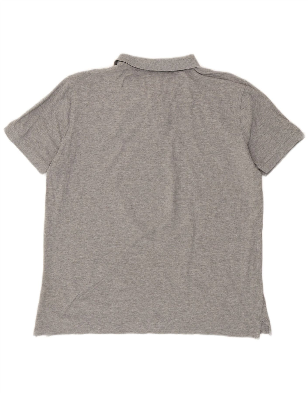 BENETTON Polo Homme 2XL Gris Coton
