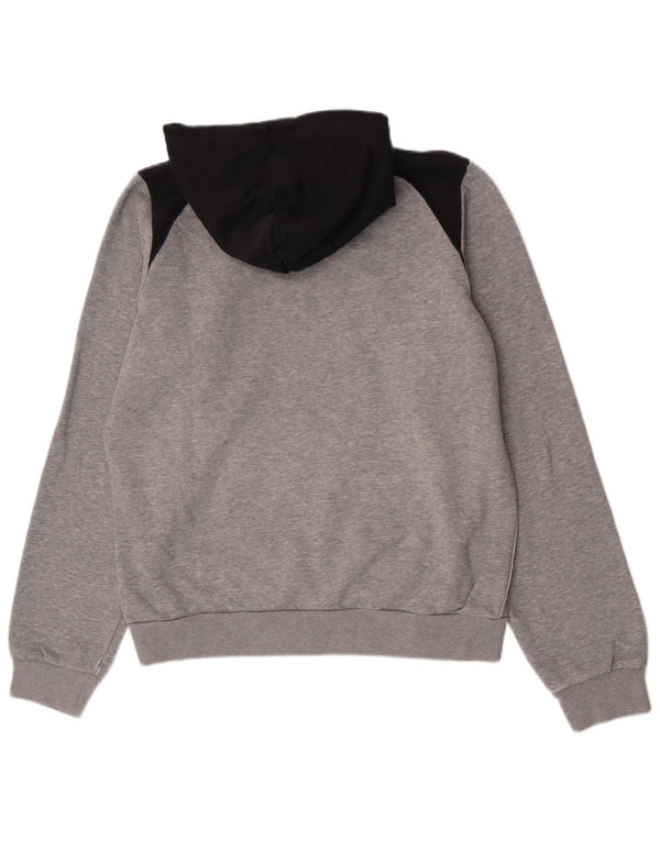 Nike Pull à capuche graphique pour homme UK 36/38 Petit Gris Colorblock Coton