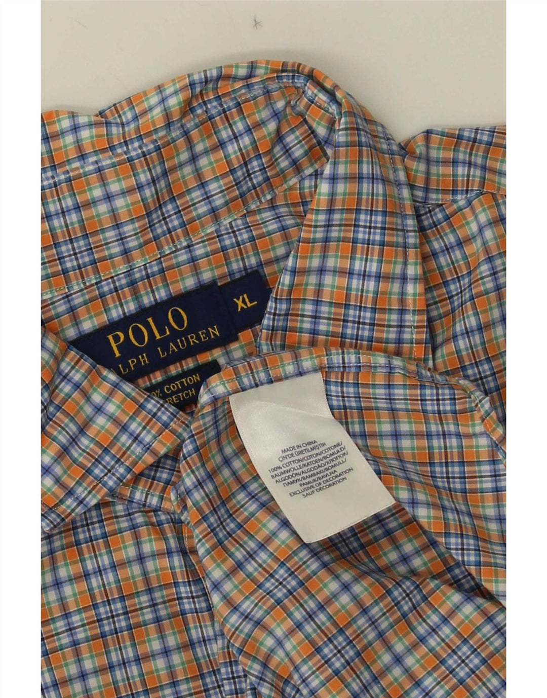 Polo Ralph Lauren Chemise Homme XL Coton à Carreaux Multicolore