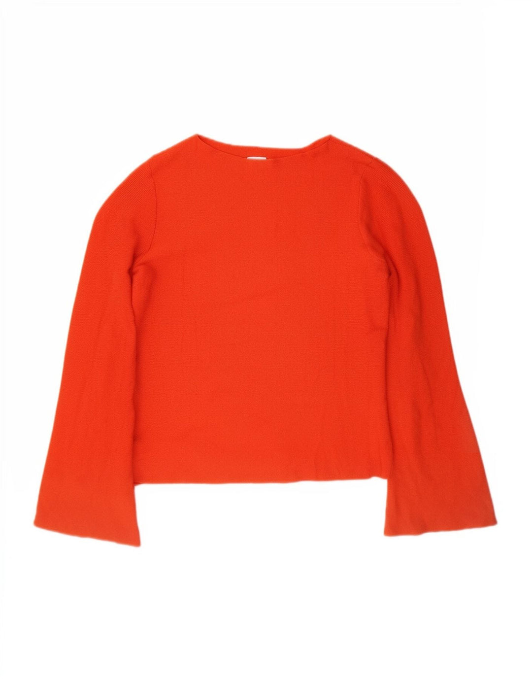 Oasis Haut à manches longues pour femme UK 6 XS Orange Viscose