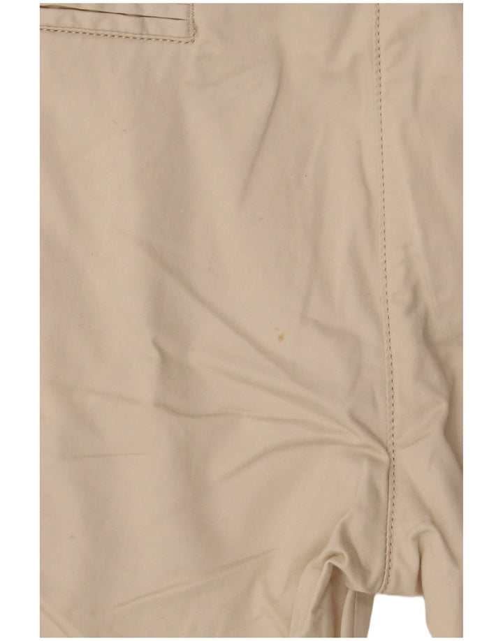 ELLESSE Short Chino Femme IT 42 Moyen W30 Beige Coton
