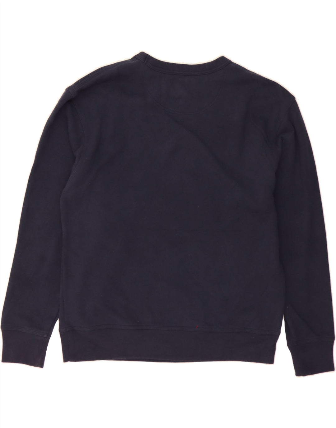 CHAMPION Mens Graphic Sweatshirt Jumper Large Navy Blue Cotton Vintage Champion and Second-Hand Champion from Messina Hembry 
