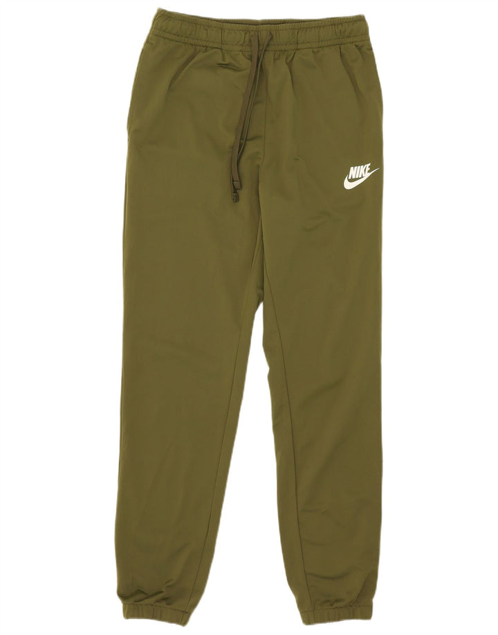 Nike Pantalon de survêtement pour femme Pantalon de jogging Large Kaki Polyester
