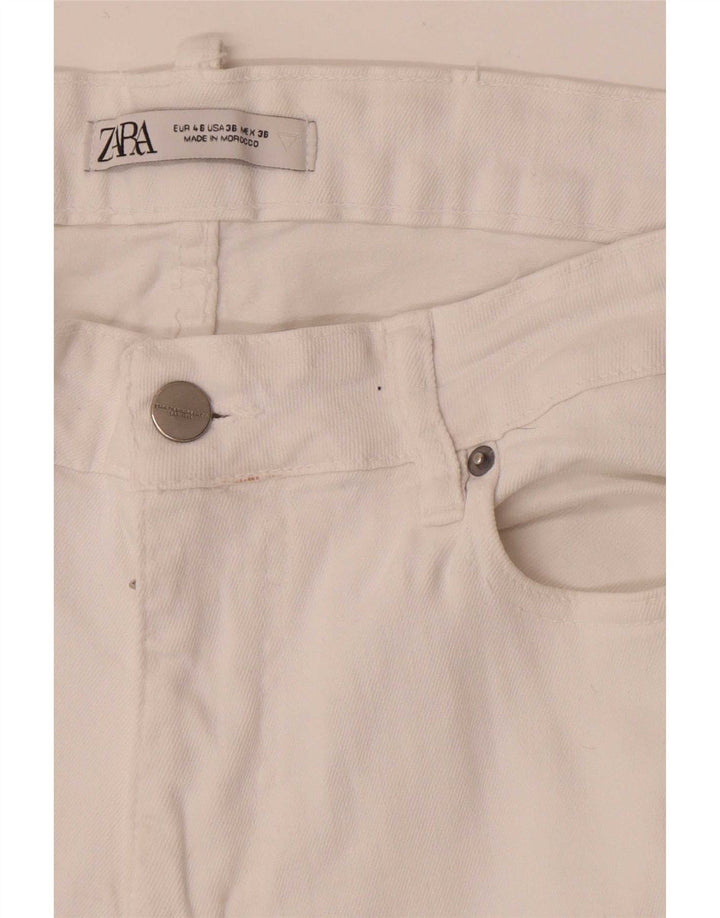 Zara Jean Slim Homme EU 46 XL W36 L30 Blanc
