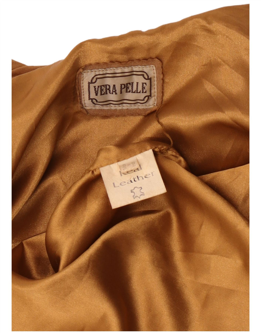 veste en daim femme vintage UK 14 grand cuir beige