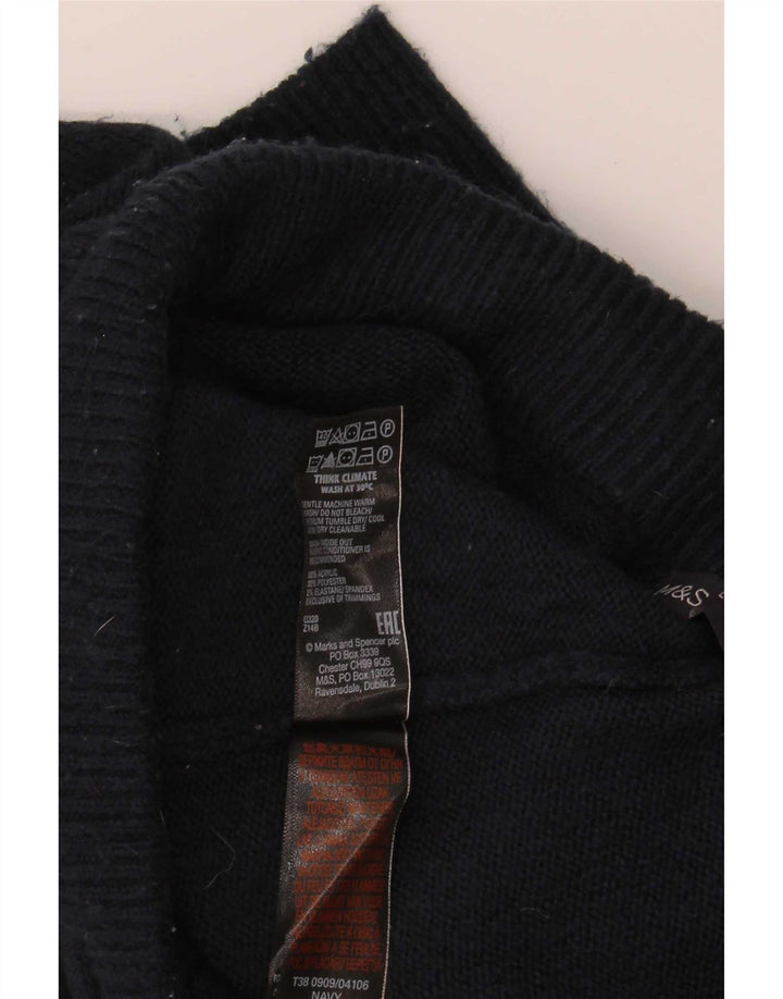 Marks & Spencer Pantalon de survêtement pour femme Bleu marine moyen UK 44