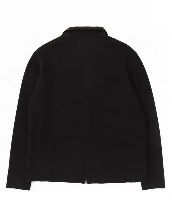 Marks & Spencer Cardigan pour homme en coton noir Taille L