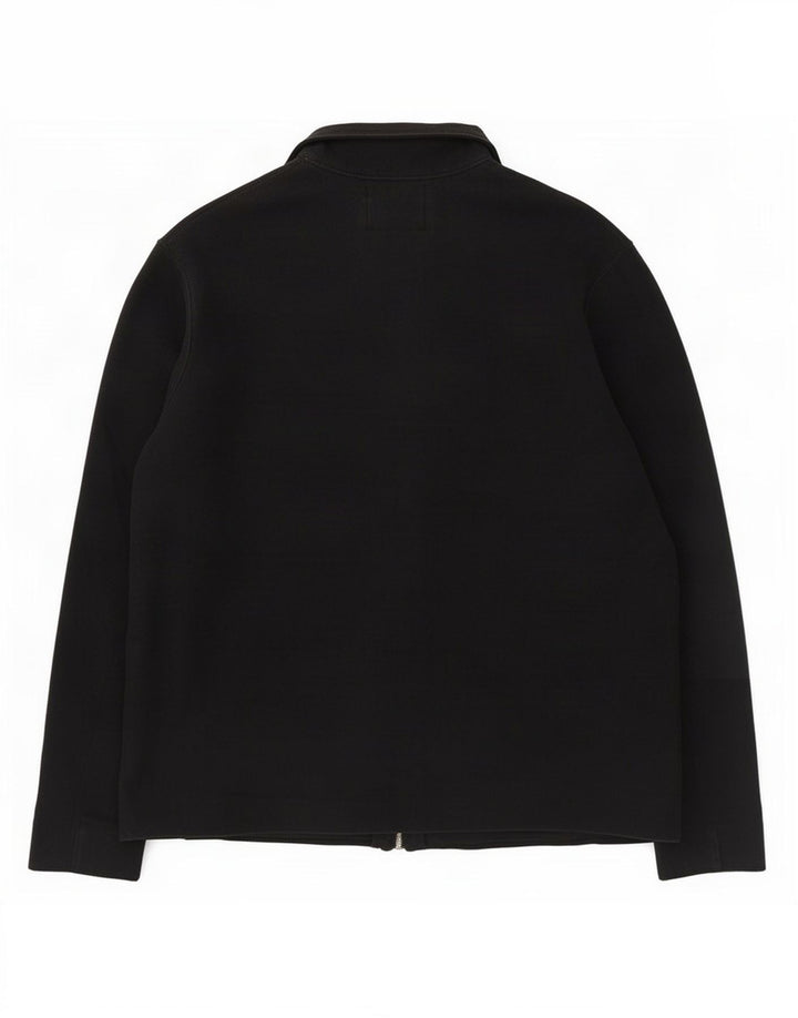 Marks & Spencer Cardigan pour homme en coton noir Taille L