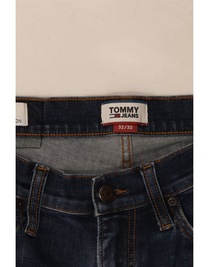 TOMMY HILFIGER Jean Slim Scanton Homme W32 L30 Bleu Marine
