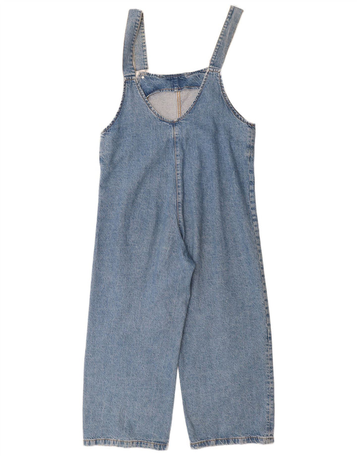 Zara Combinaison en jean pour femme UK 12 Bleu moyen en coton