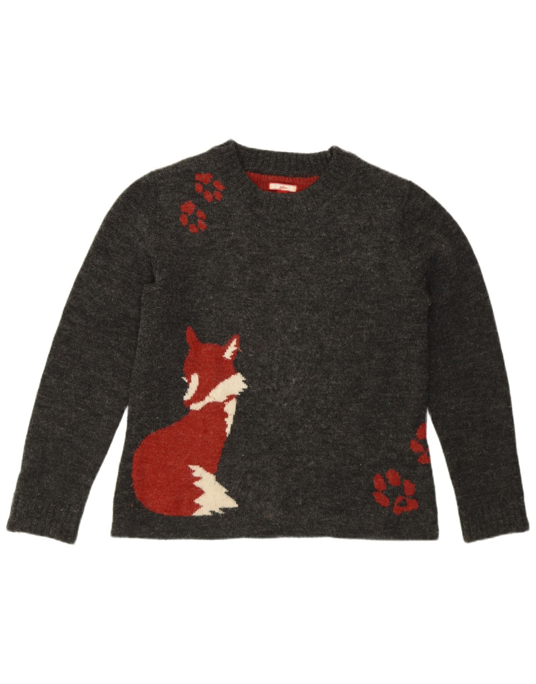 Joe Browns Pull ras du cou pour femme UK 12 Gris moyen Acrylique