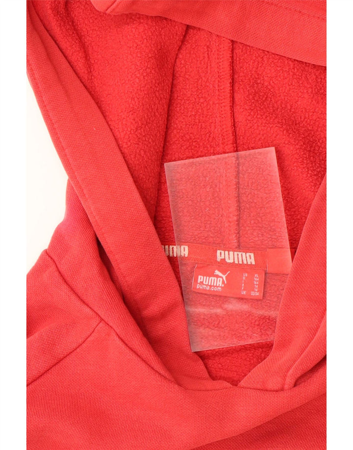 PUMA Sweat à capuche graphique garçon 13-14 ans rouge
