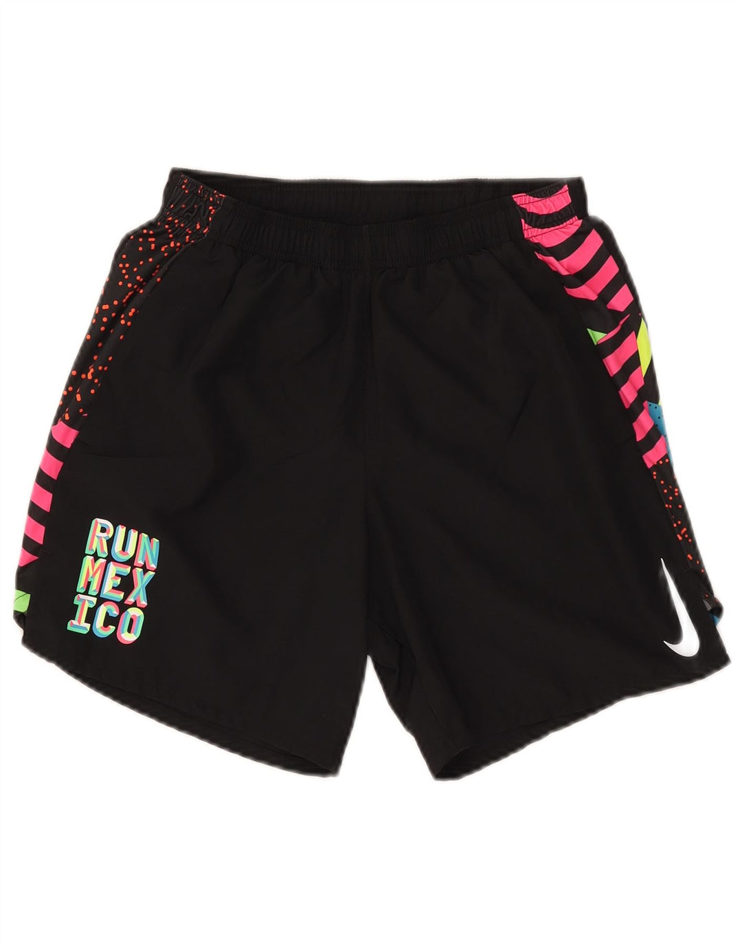 Nike Short de sport Dri Fit Graphic pour femme Noir Taille S