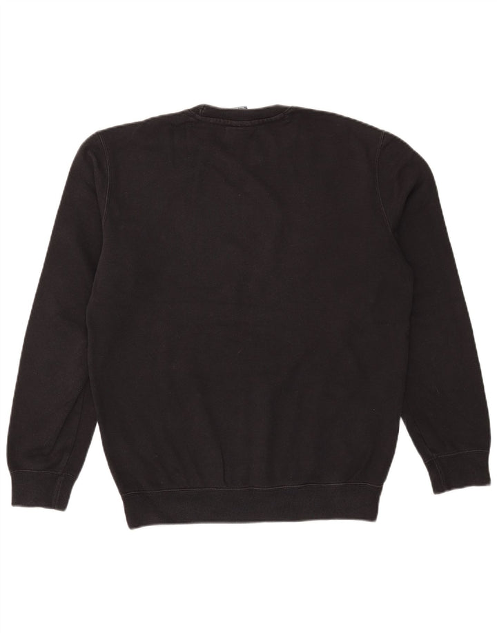 Champion Sweat-shirt graphique pour homme en coton color block Noir Taille S