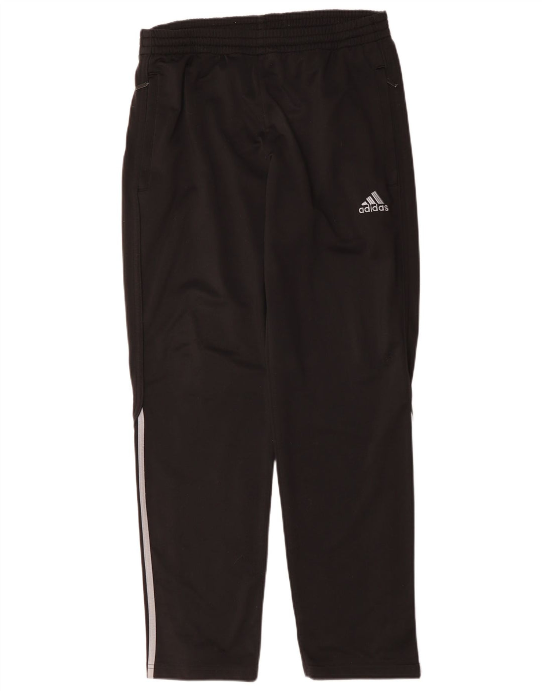 Adidas Pantalon de survêtement pour homme UK 36/38 Petit Noir Polyester