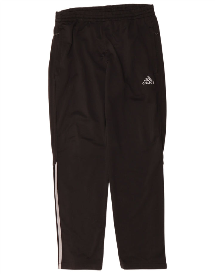 Adidas Pantalon de survêtement pour homme UK 36/38 Petit Noir Polyester