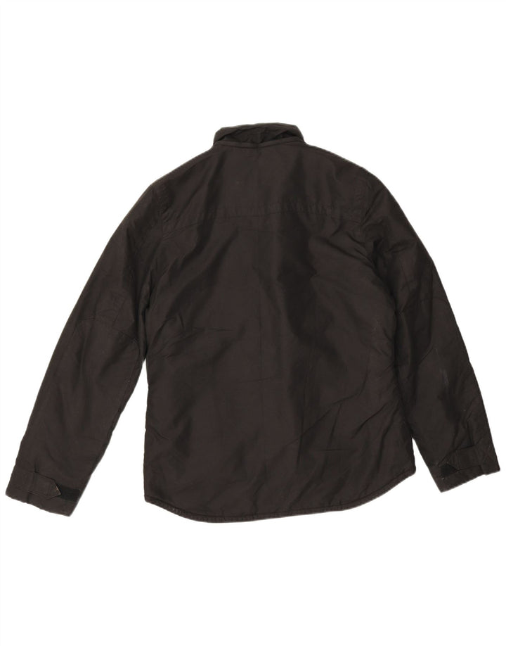 Levi's Veste Coupe-Vent Oversize Femme UK 10 Petit Noir Polyester