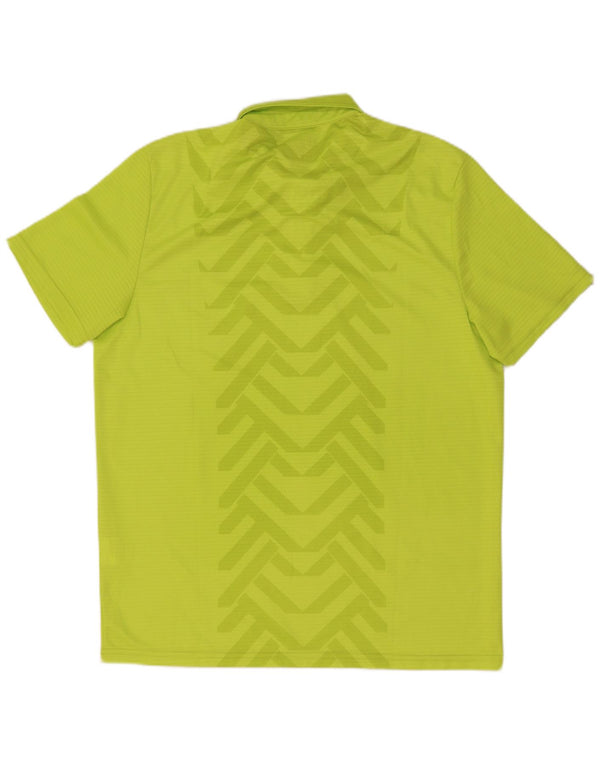 Under Armour Polo Heat Gear XL Homme Vert Géométrique Polyamide