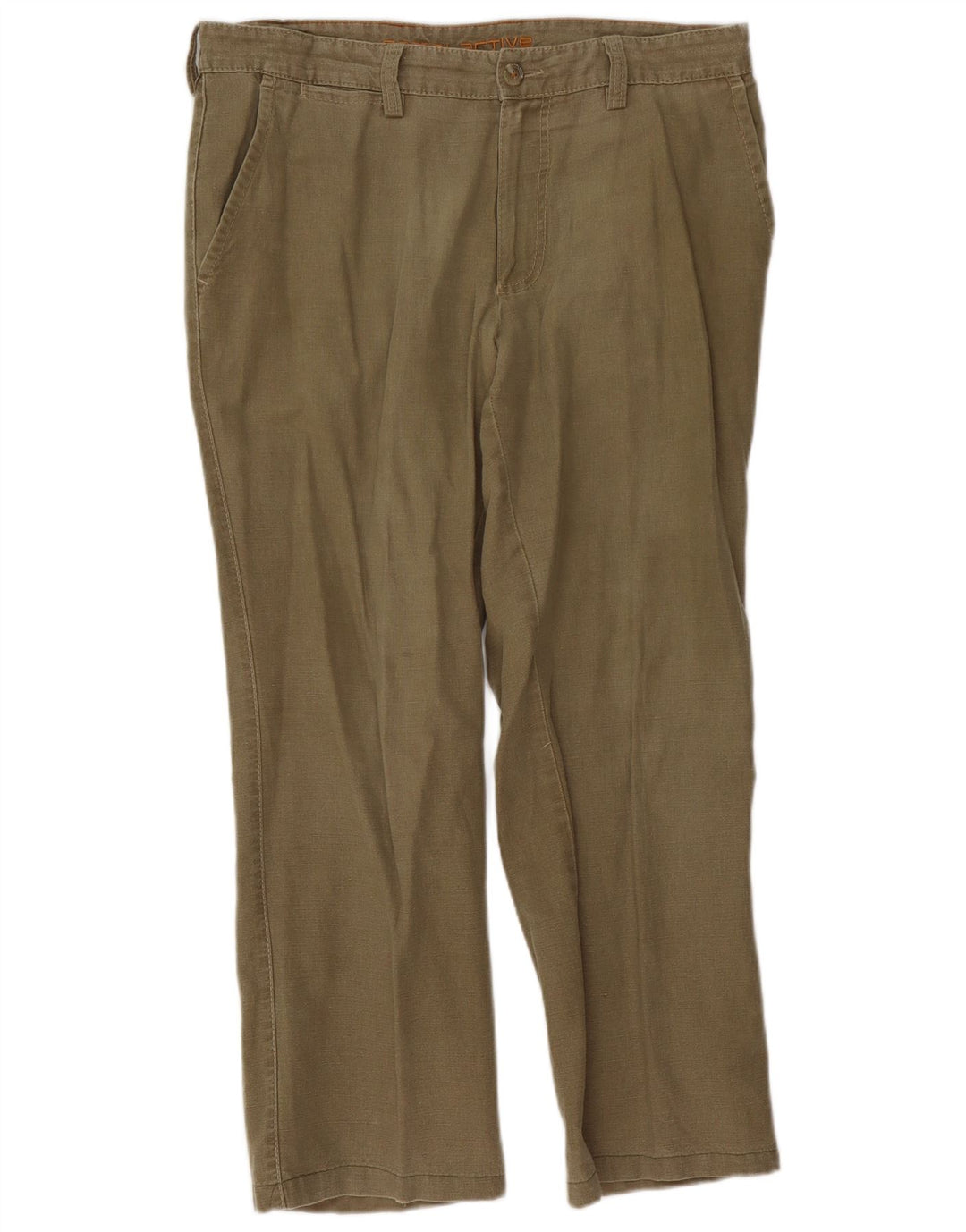 CAMEL ACTIVE Pantalon Chino Droit Homme W36 L27 Kaki Coton