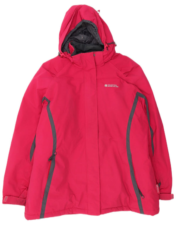 Mountain Warehouse Veste coupe-vent surdimensionnée à capuche pour femme UK 18 XL Rose