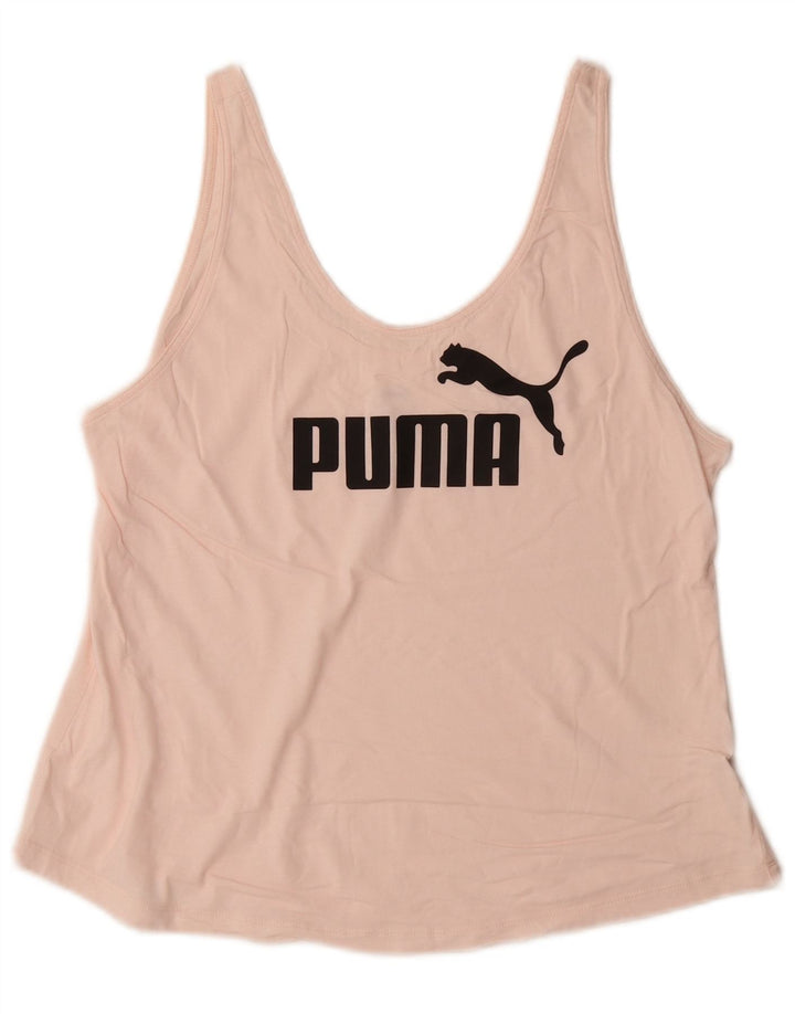 Puma Débardeur graphique pour femme UK 14 Rose moyen