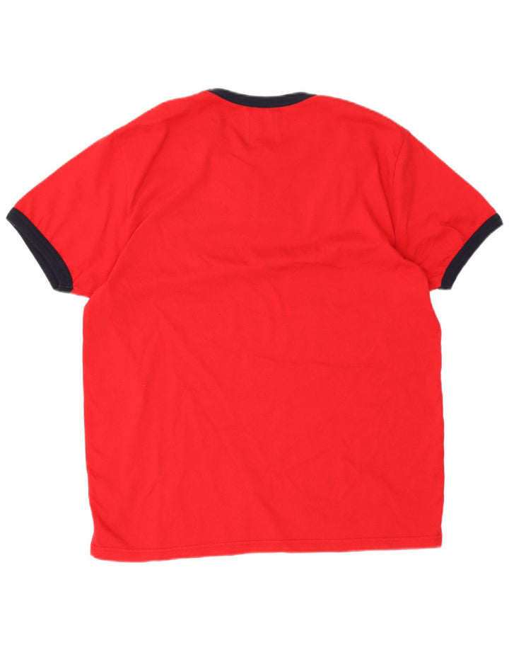 Fila T-Shirt Homme Top XL Rouge Coton